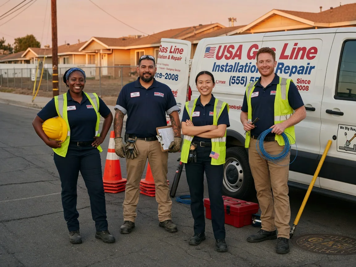 Gas Line Installation company in Phillipsville, CA
